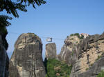 Svvebane ved kloster, Meteora